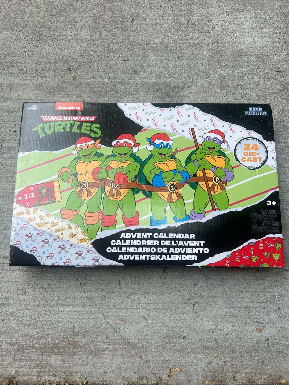 Teenage Mutant Ninja Turtles Kids Advent Calendar metal figs!